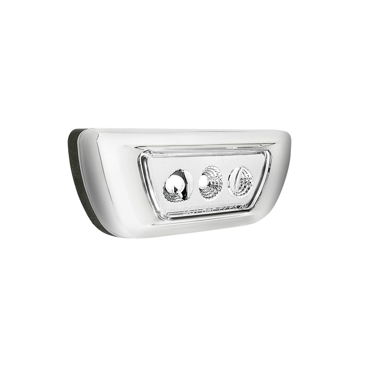 3 LED Double Fury Cab Light For 2013-2021 Kenworth T680 & 2012-2021 Peterbilt 579-Amber & White LED - Thumbnail 6