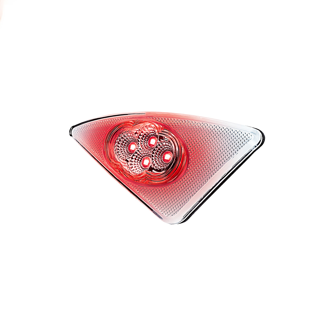 Double Fury 4 LED Fender Signal Light For 2008-2017 Kenworth T660-Amber & Red LED, Passenger - Thumbnail 8