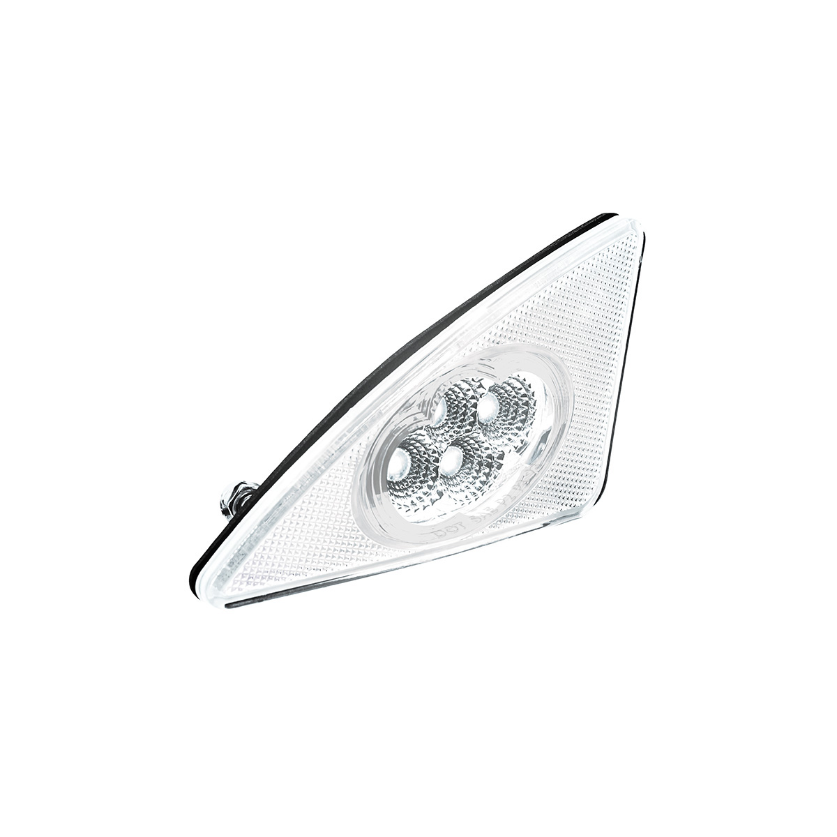 Double Fury 4 LED Fender Signal Light For 2008-2017 Kenworth T660-Amber & White LED, Passenger - Thumbnail 12