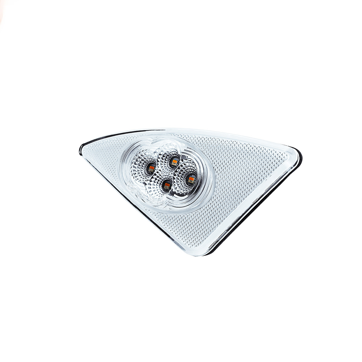 Double Fury 4 LED Fender Signal Light For 2008-2017 Kenworth T660-Amber & White LED, Passenger - Thumbnail 9