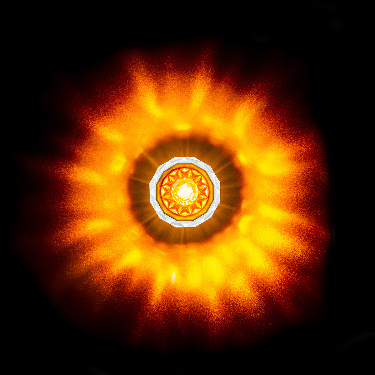 2 LED Dual Function Mini Crystal Watermelon Light (Clearance/Marker)-Amber LED/Amber Lens - Thumbnail 9