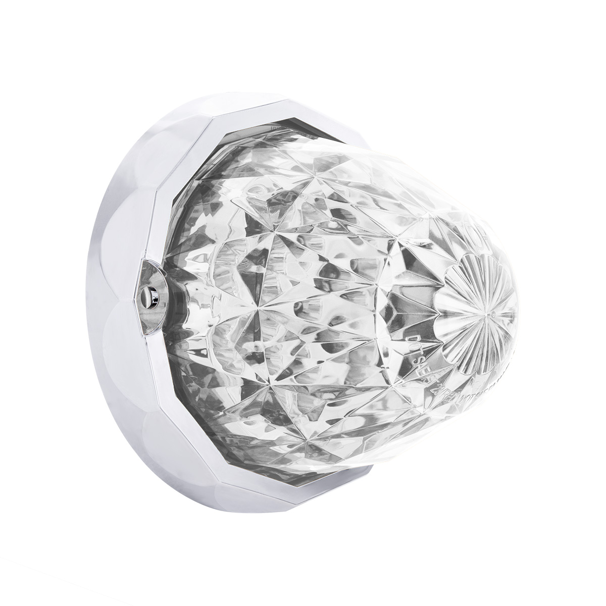 Double Fury 19 LED Dual Function Crystal Watermelon Light Kit With Bezel-Red & White LED/Clear Lens - Thumbnail 7