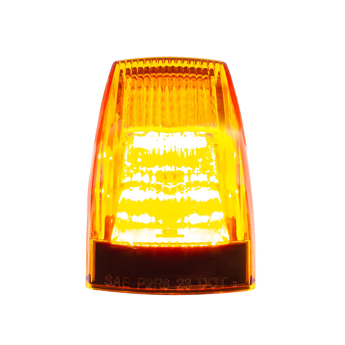 8 LED Cab Light For Freightliner M2-Amber LED/Amber Lens - Thumbnail 5
