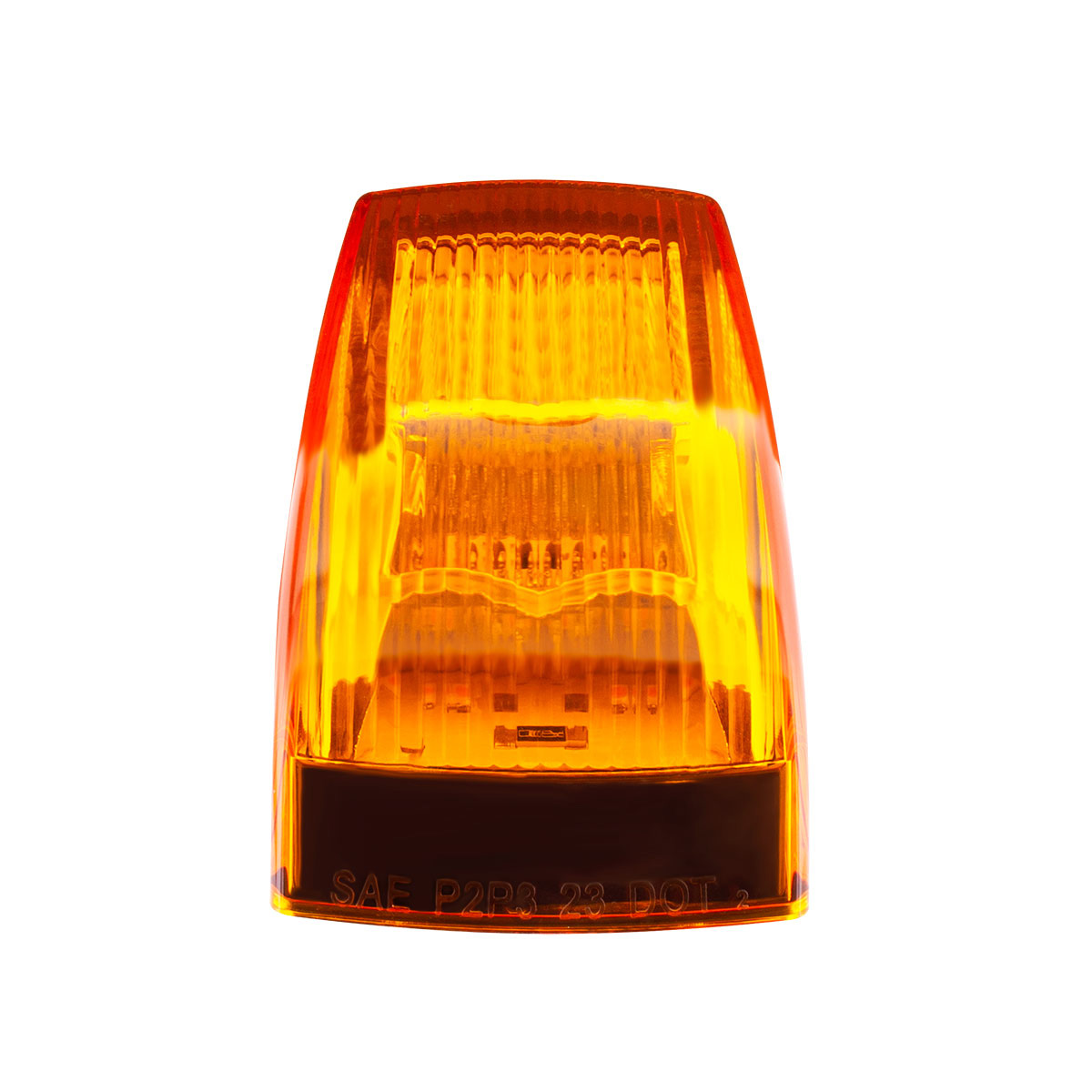 8 LED Cab Light For Freightliner M2-Amber LED/Amber Lens - Thumbnail 6