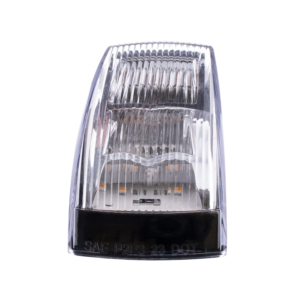 8 LED Cab Light For Freightliner M2-Amber LED/Clear Lens - Thumbnail 6