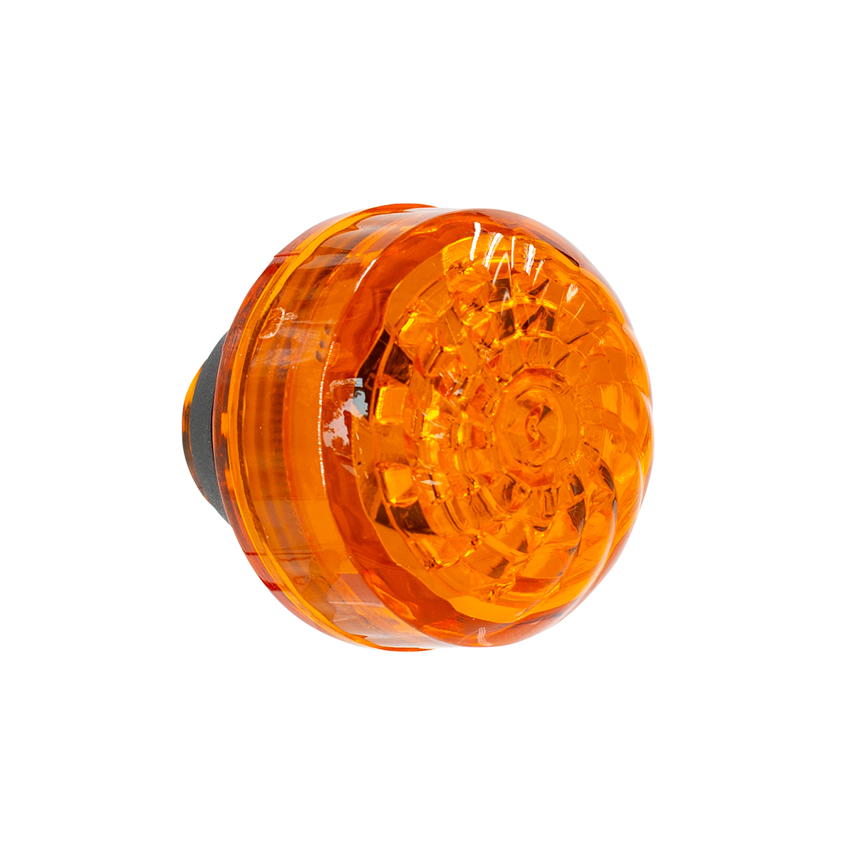 LED 1-1/4" Round Light (Clearance/Marker) - Amber LED/Amber Lens - Thumbnail 4