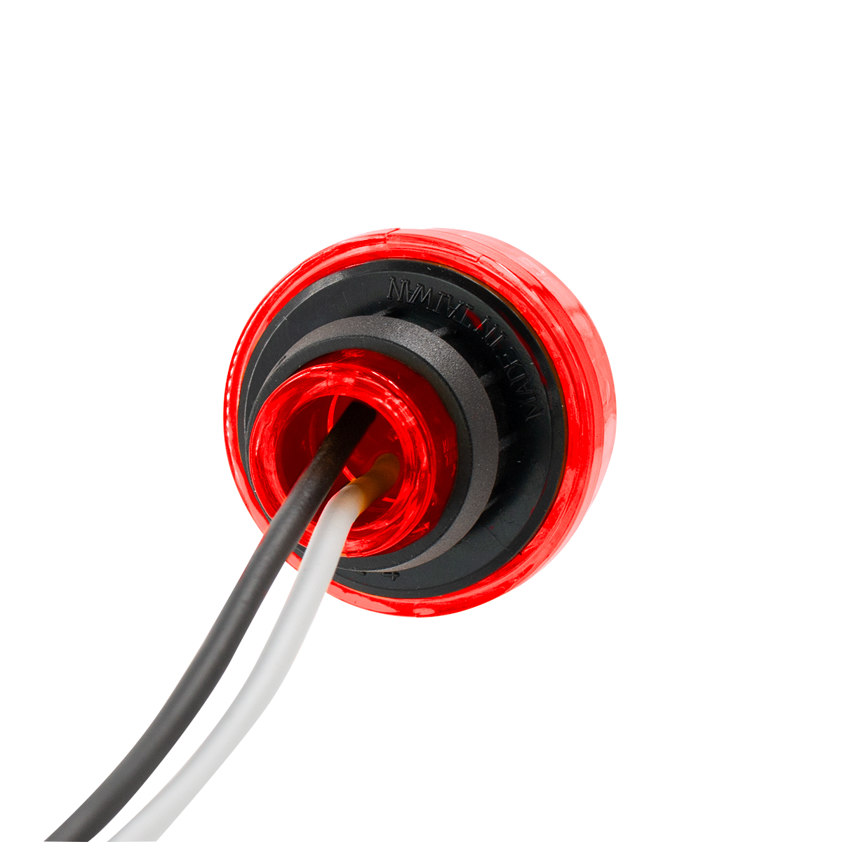 LED 1-1/4" Round Light (Clearance/Marker) - Red LED/Red Lens - Thumbnail 6