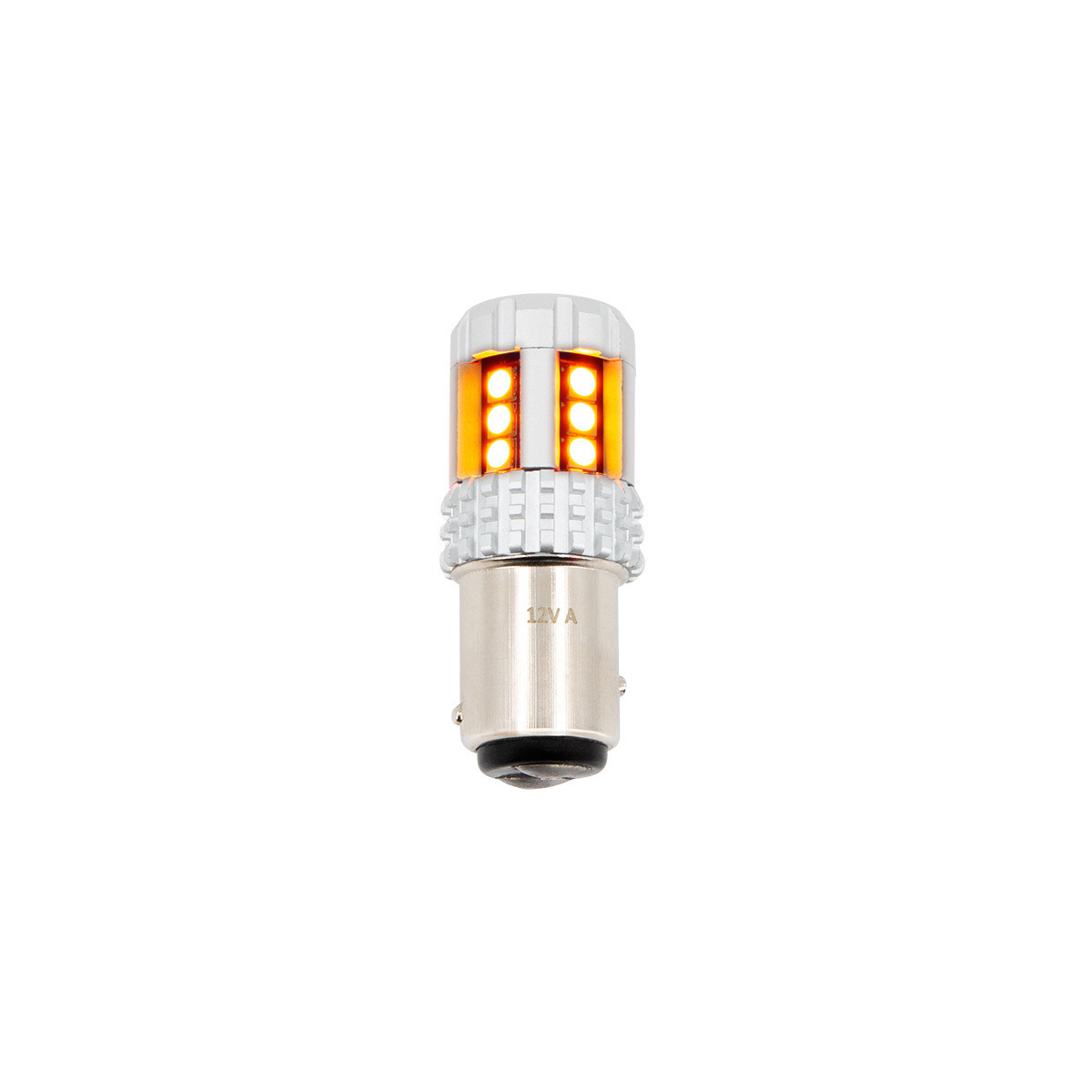 High Power 18 LED 1157 Bulb-Amber - Thumbnail 11