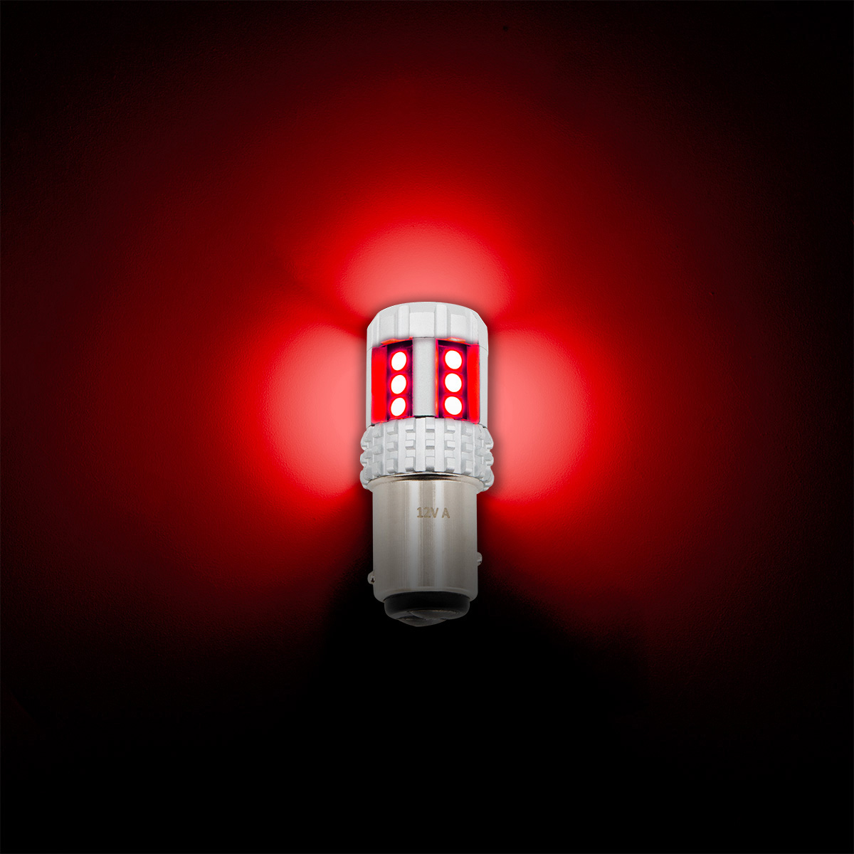 High Power 18 LED 1157 Bulb-Red - Thumbnail 9