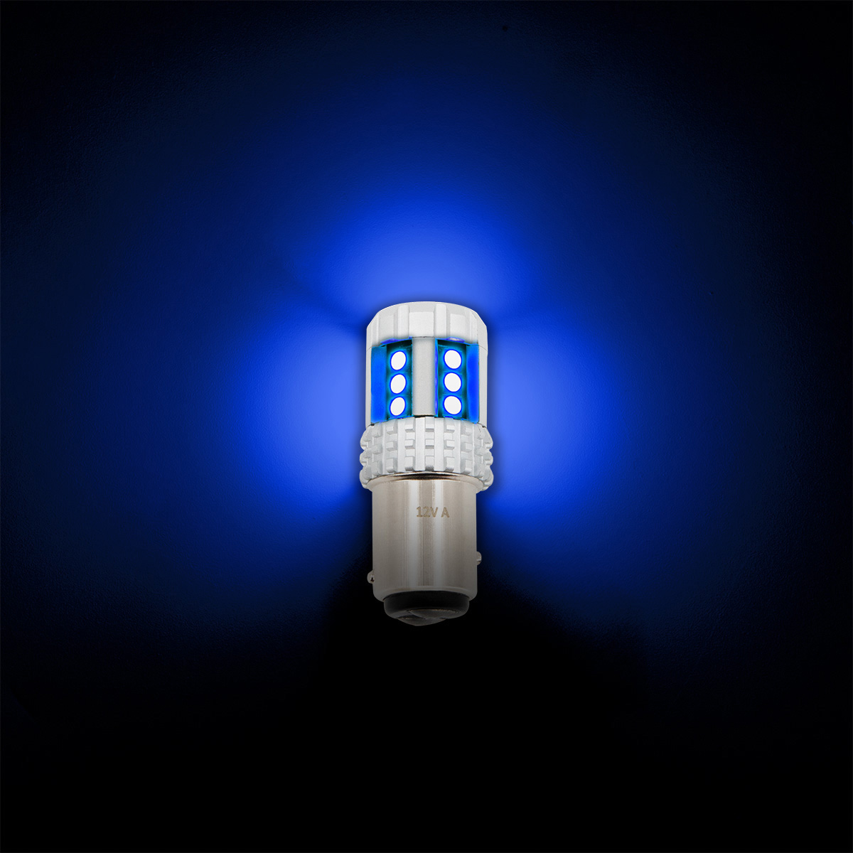 High Power 18 LED 1157 Bulb-Blue - Thumbnail 9