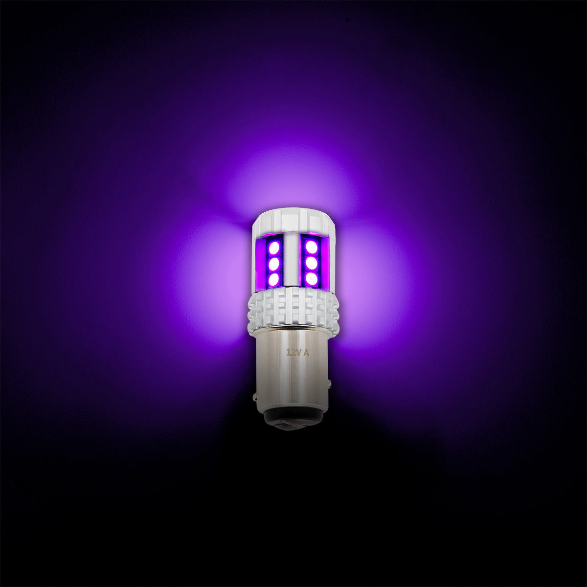 High Power 18 LED 1157 Bulb-Purple - Thumbnail 9