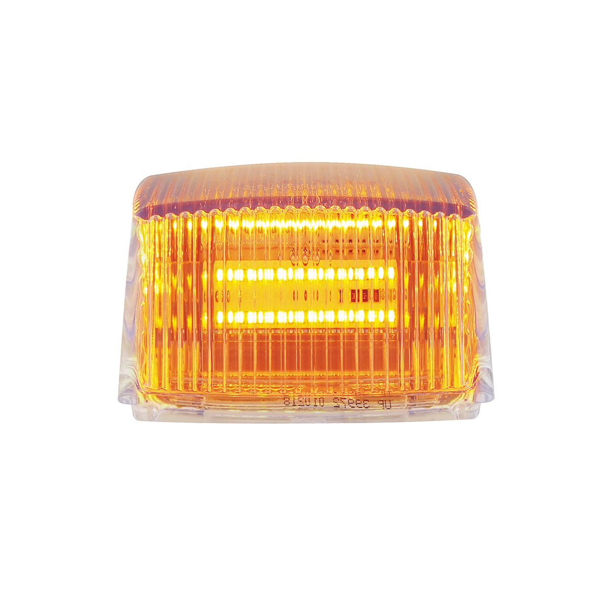 36 LED Square Cab Light - Amber LED/Clear Lens (5-Pack) - Thumbnail 3
