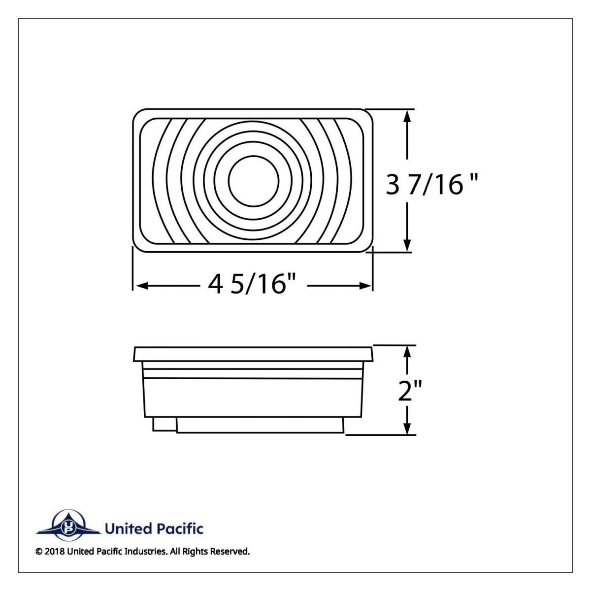 Rectangular Turn Signal Light - Amber Lens (Each) - Thumbnail 4
