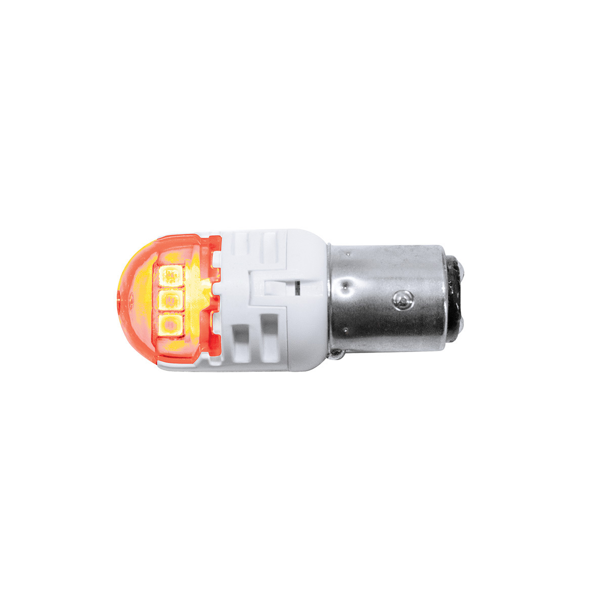 High Power 6 LED 1157 Bulb-Amber (Pair) - Thumbnail 4