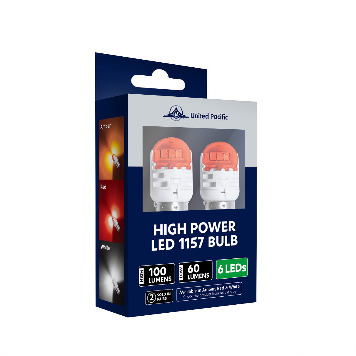 High Power 6 LED 1157 Bulb-Amber (Pair) - Thumbnail 10