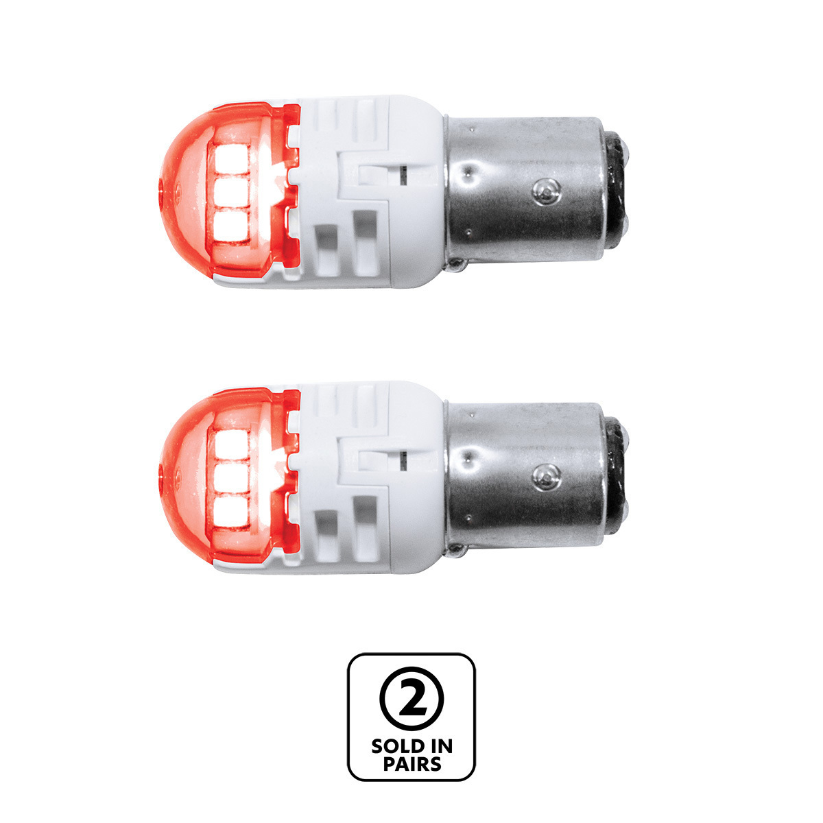 High Power 6 LED 1157 Bulb-Red (Pair) - Thumbnail 13
