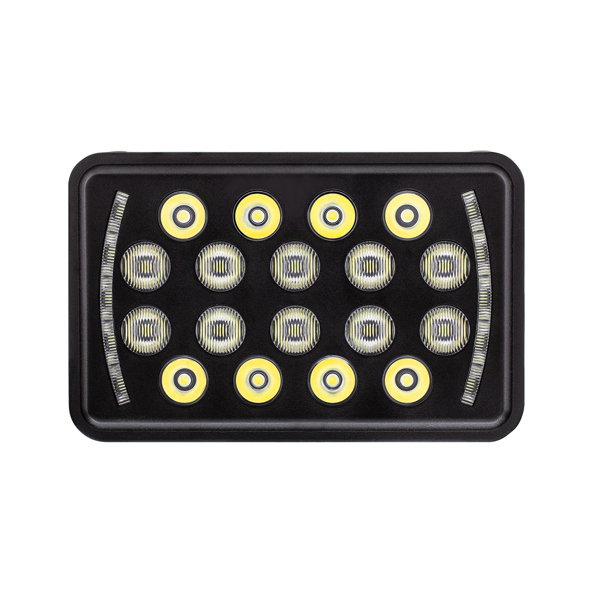 ULTRALIT - 18 High Power LED Rectangular Light With LED Position Light Bar - Thumbnail 2