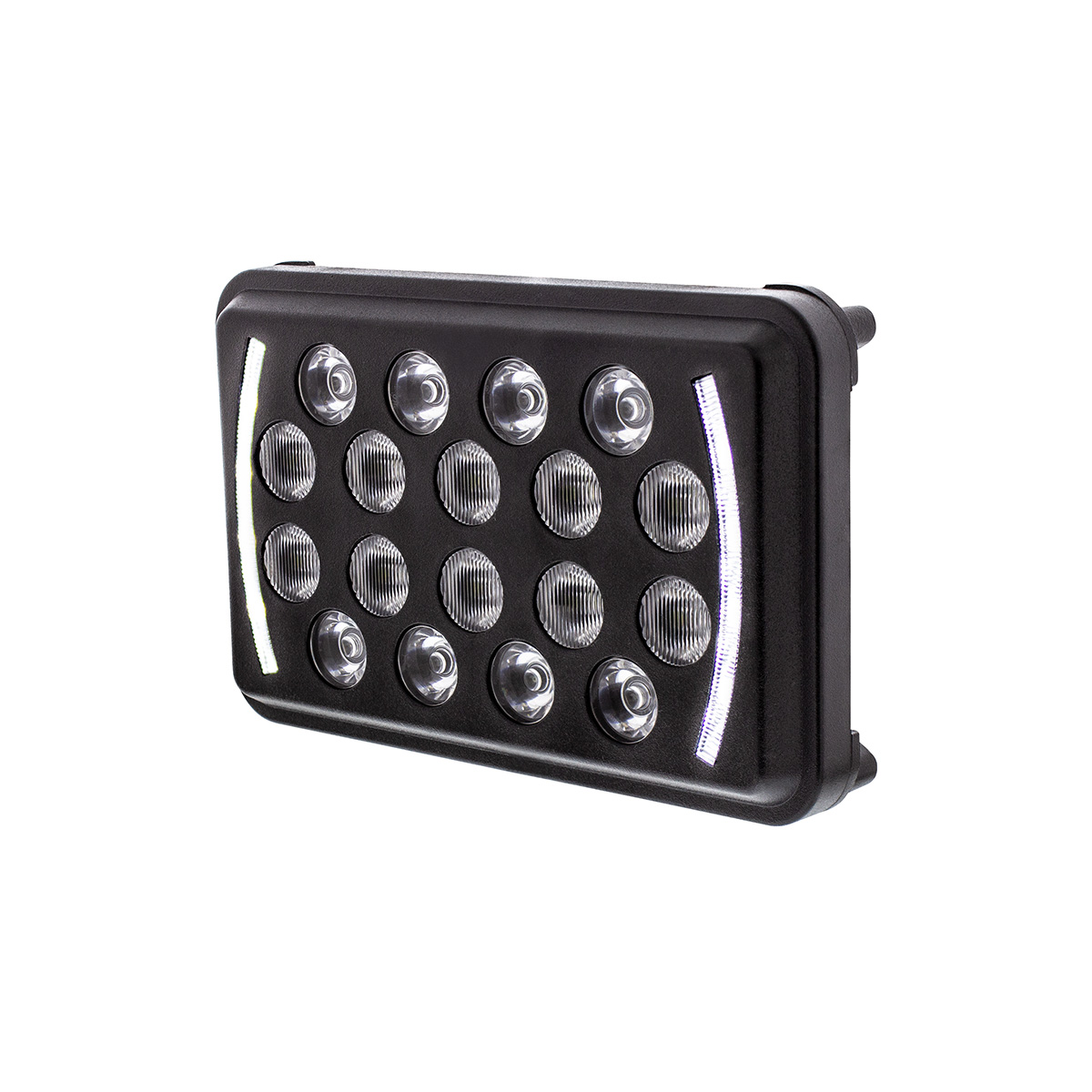 ULTRALIT - 18 High Power LED Rectangular Light With LED Position Light Bar - Thumbnail 3
