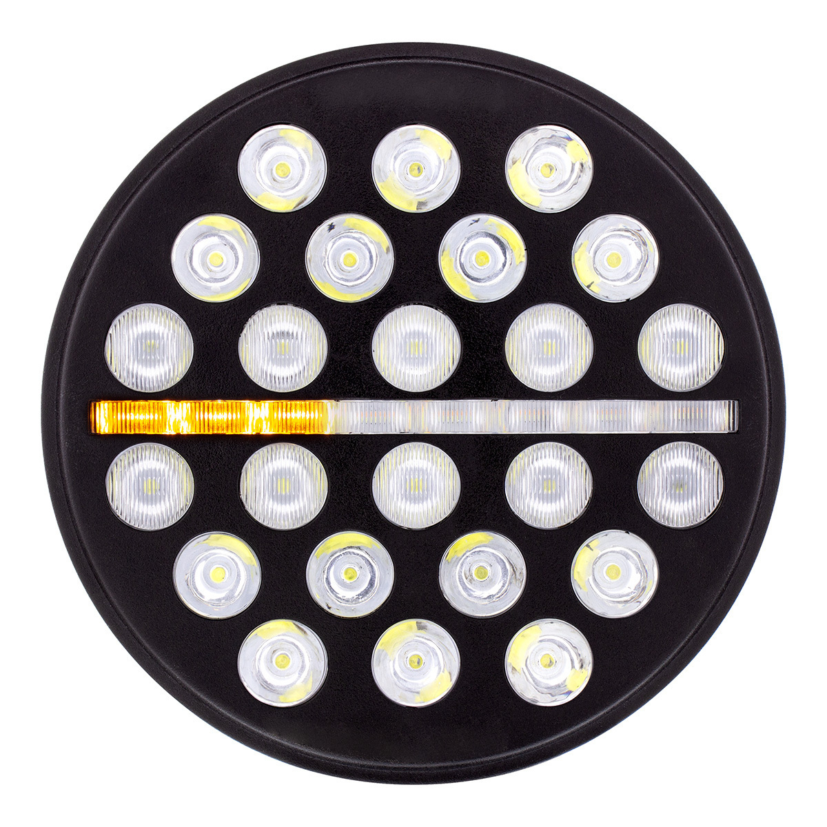 ULTRALIT - 24 High Power LED Circular Light With Dual Color LED Position Light Bar - Thumbnail 14