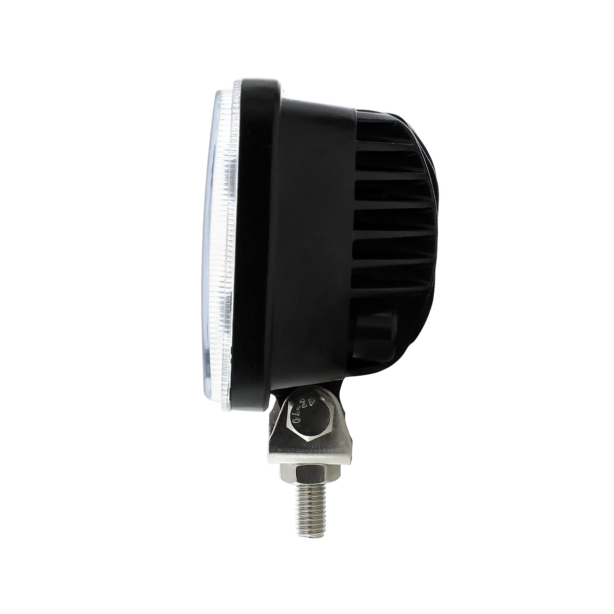 8 High Power LED Rectangular Work Light With Projector Lens - Thumbnail 3