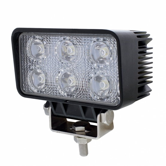 6 High Power LED Rectangular Driving/Work Light - Thumbnail 2
