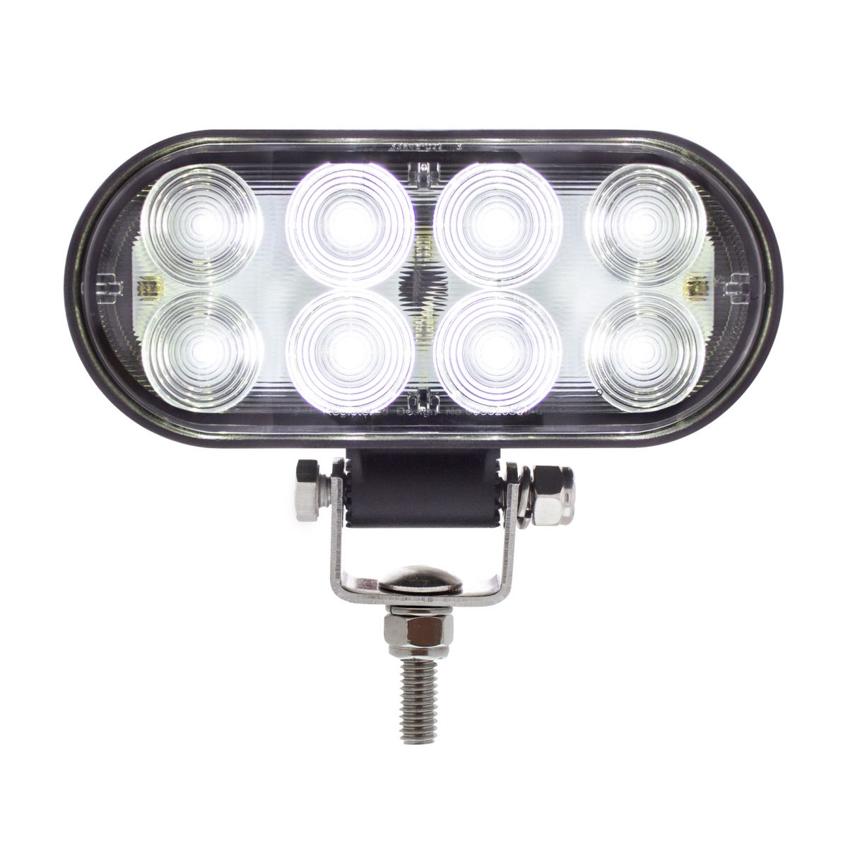 8 LED Oval Wide Angle Driving/Work Light (Retail)