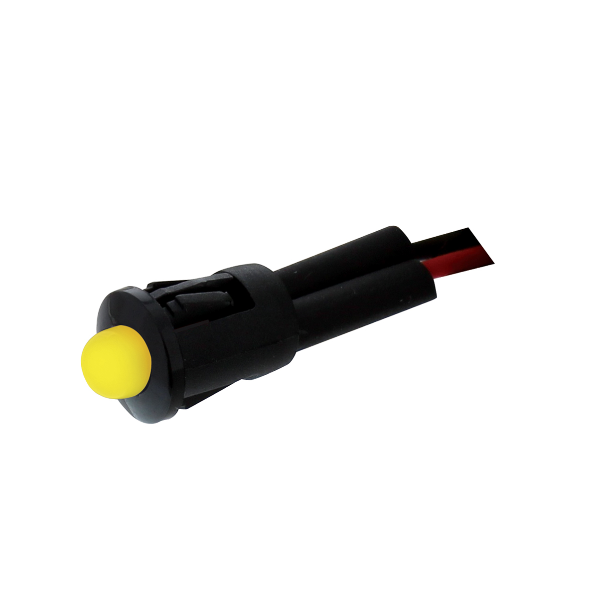 Single LED Snap-In Indicator Light - Amber (Bulk) - Thumbnail 3
