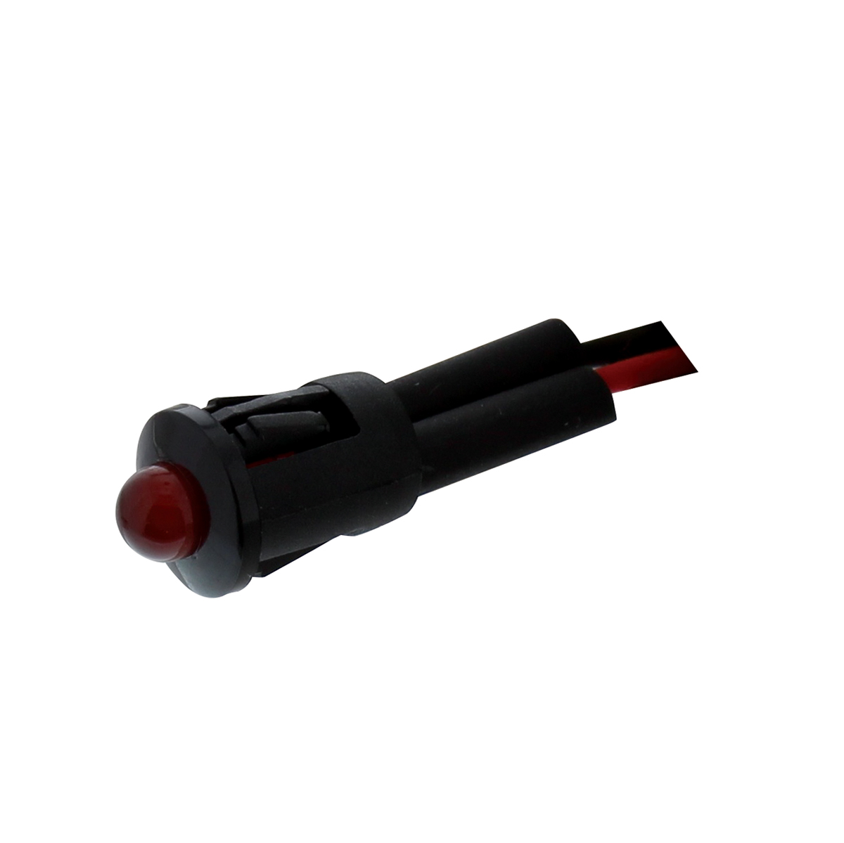 Single LED Snap-In Indicator Light - Red (Bulk) - Thumbnail 4