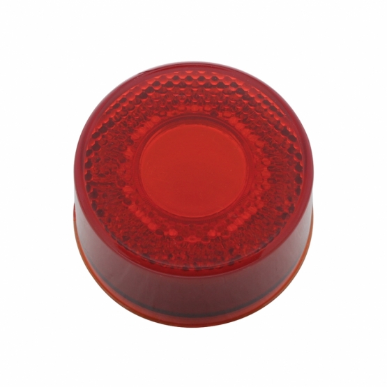 9 LED 2" Round Mirage Light (Clearance/Marker) - Red LED/Red Lens - Thumbnail 3