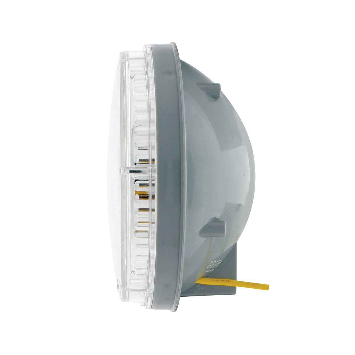 14 LED 4" Round Double Fury Light (Stop, Turn & Tail) - Red & Amber LED/ Clear Lens - Thumbnail 6