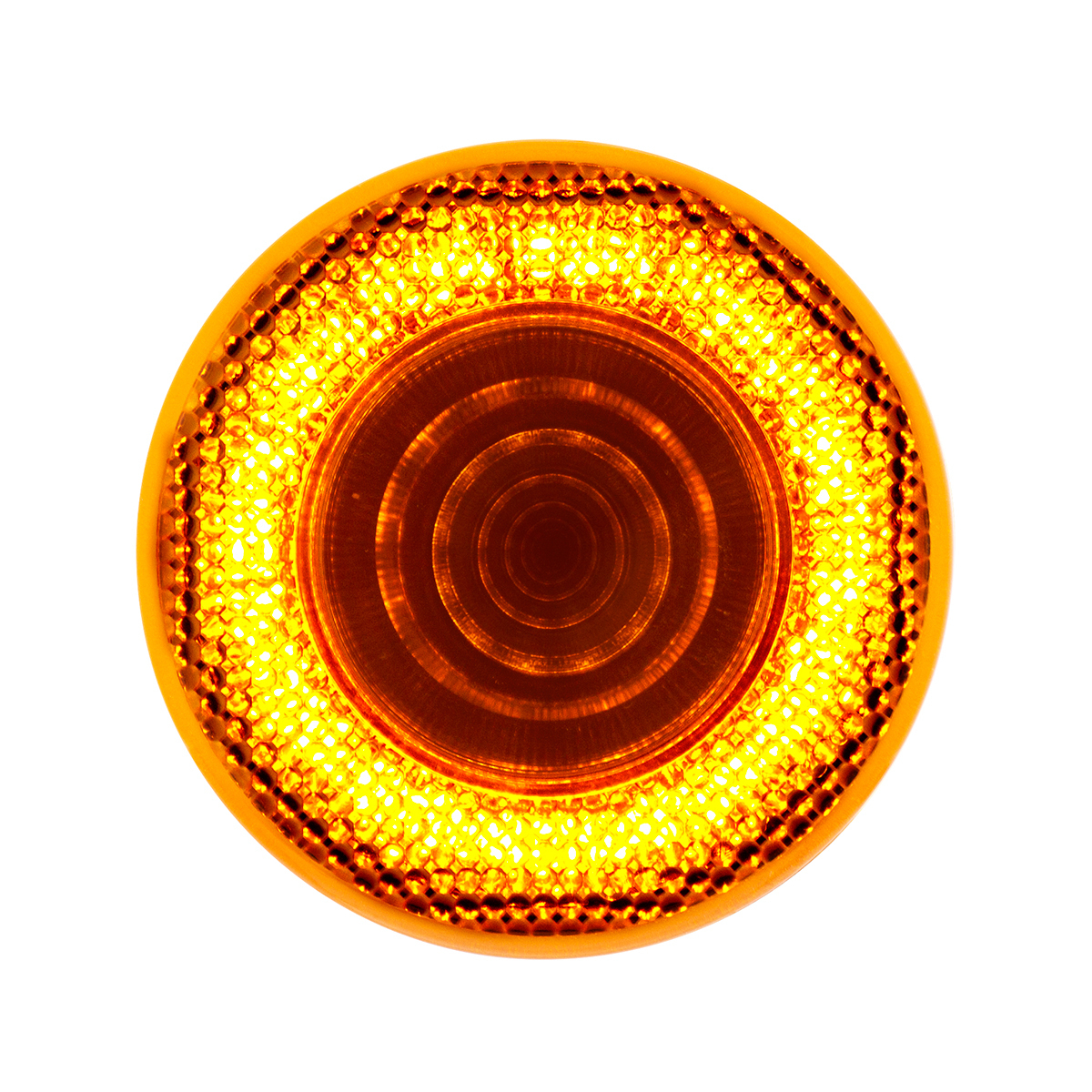 12 LED 2.5" Mirage Light (Clearance/Marker) - Amber LED/Amber Lens - Thumbnail 9