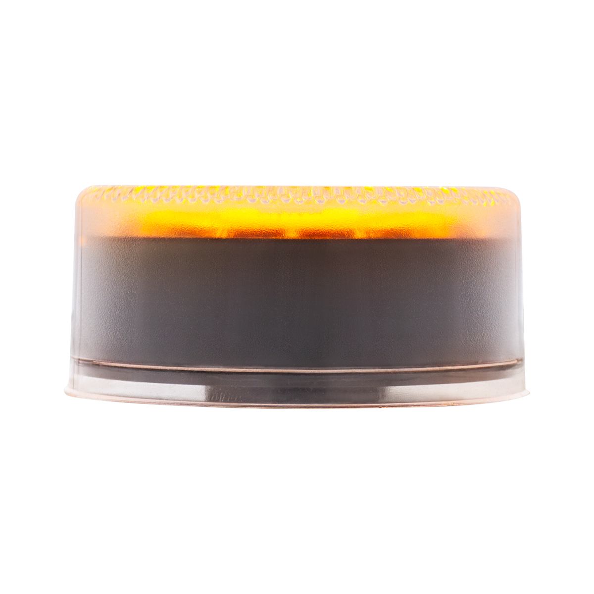 12 LED 2.5" Mirage Light (Clearance/Marker) - Amber LED/Clear Lens - Thumbnail 5