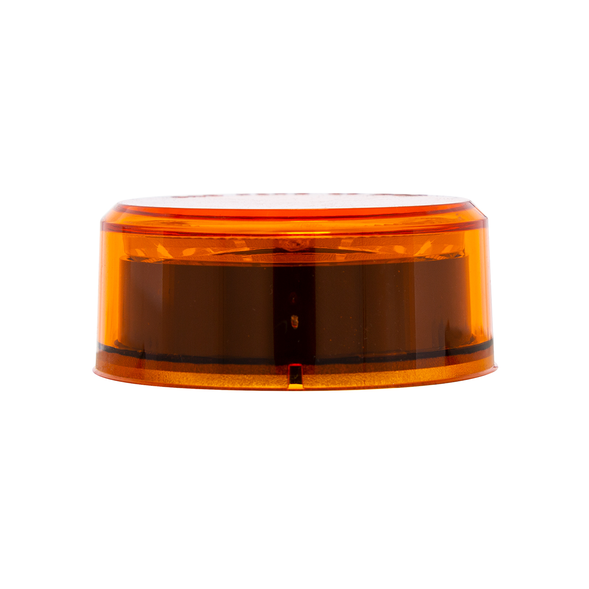 4 LED 2" Round Abyss Light (Clearance/Marker) - Amber LED/Amber Lens - Thumbnail 5