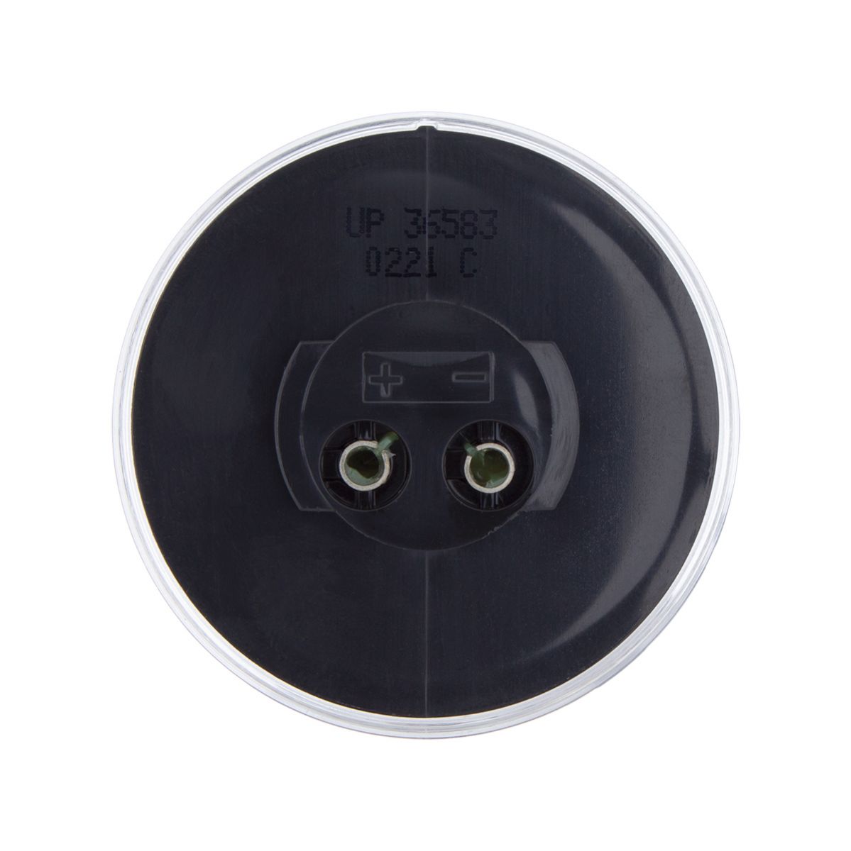 4 LED 2.5" Round Abyss Light (Clearance/Marker) - White LED/Clear Lens - Thumbnail 6