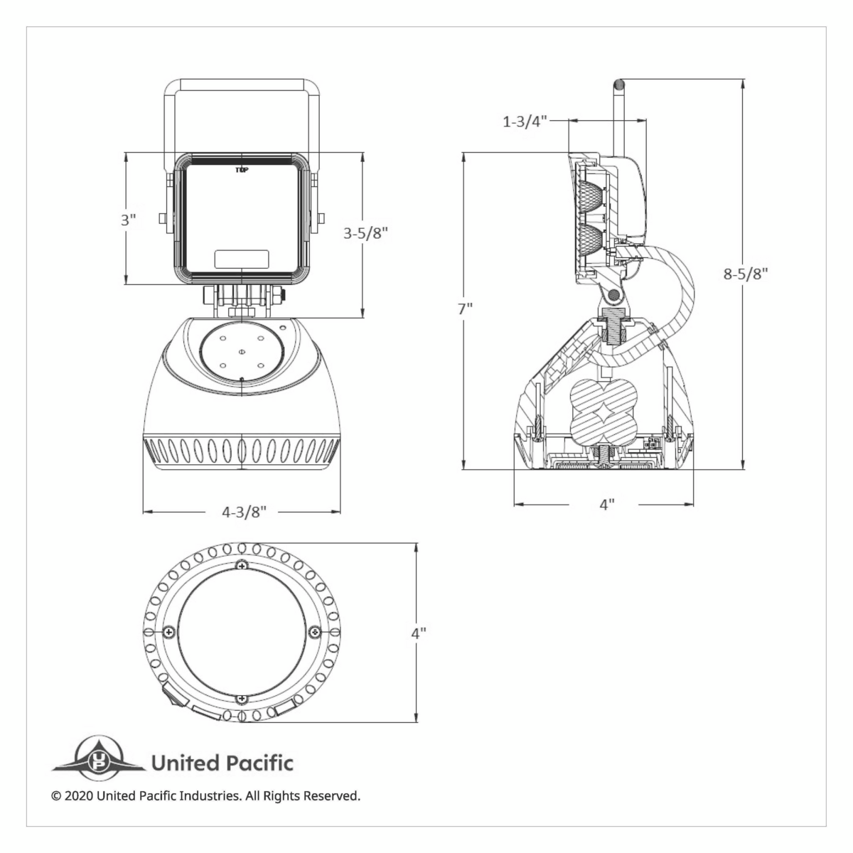 Magnetic Rechargeable LED Work Light - Thumbnail 11