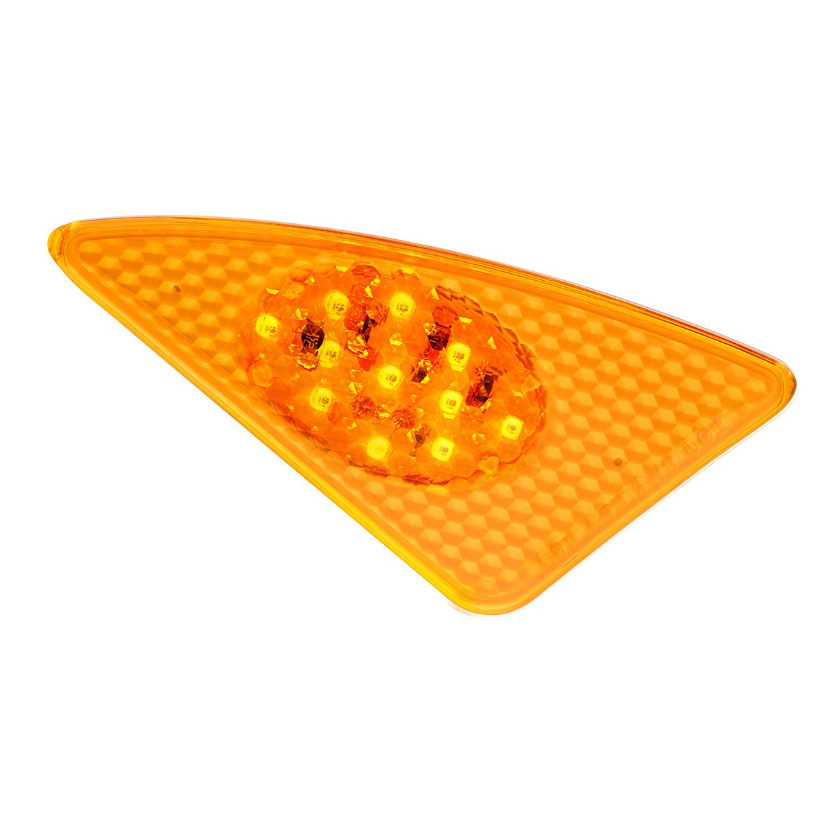 11 Amber LED Fender Signal Light For 2008-2017 Kenworth T660 - Driver