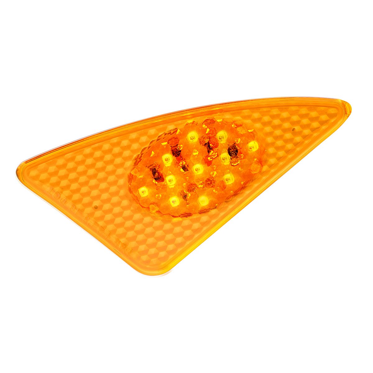 11 Amber LED Fender Signal Light For 2008-2017 Kenworth T660 - Passenger