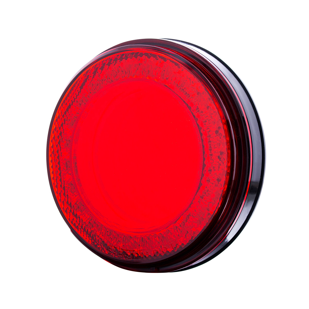 24 LED 4" Round Mirage Light (Stop, Turn & Tail) - Red LED/Red Lens (Bulk) - Thumbnail 4
