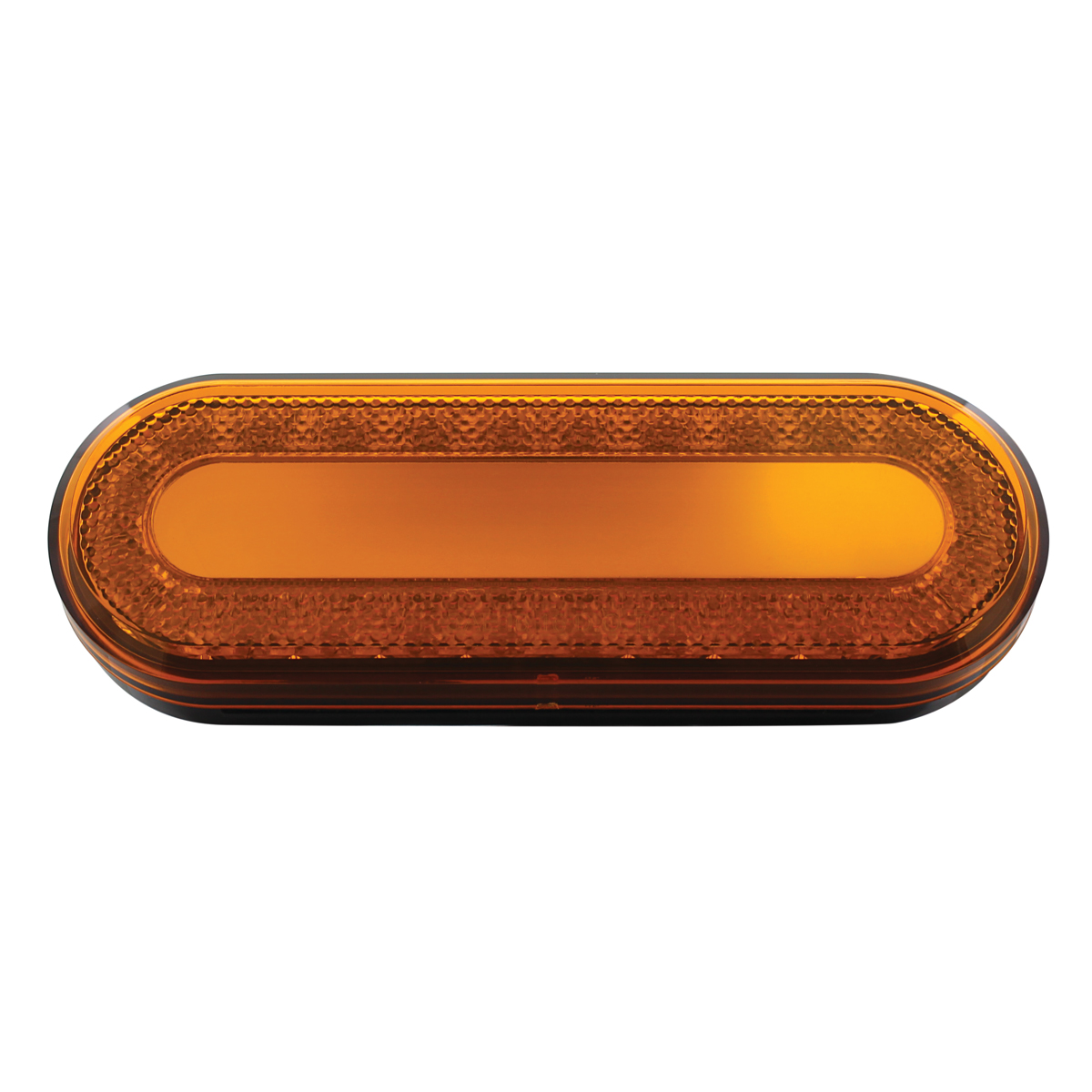 24 LED 6" Oval Mirage Light (Turn Signal) - Amber LED/Amber Lens - Thumbnail 3