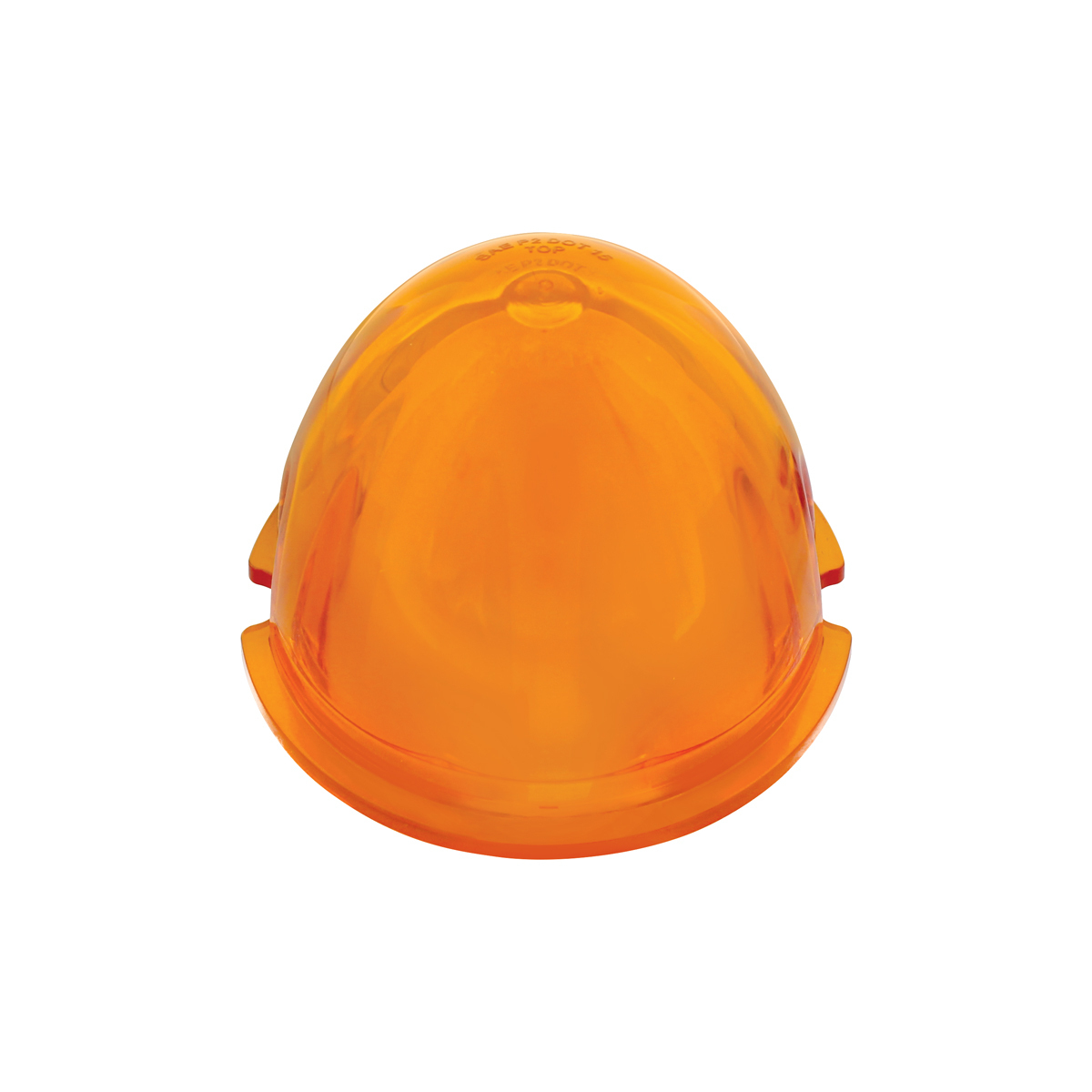 9 LED Dual Function GloLight Watermelon Cab/Auxiliary Light - Amber LED / Amber Lens (Bulk) - Thumbnail 9