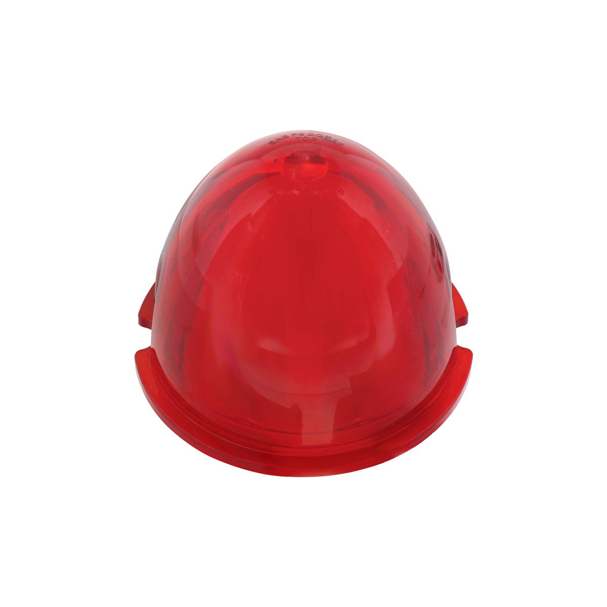 9 LED Dual Function GloLight Watermelon Cab/Auxiliary Light - Red LED/Red Lens