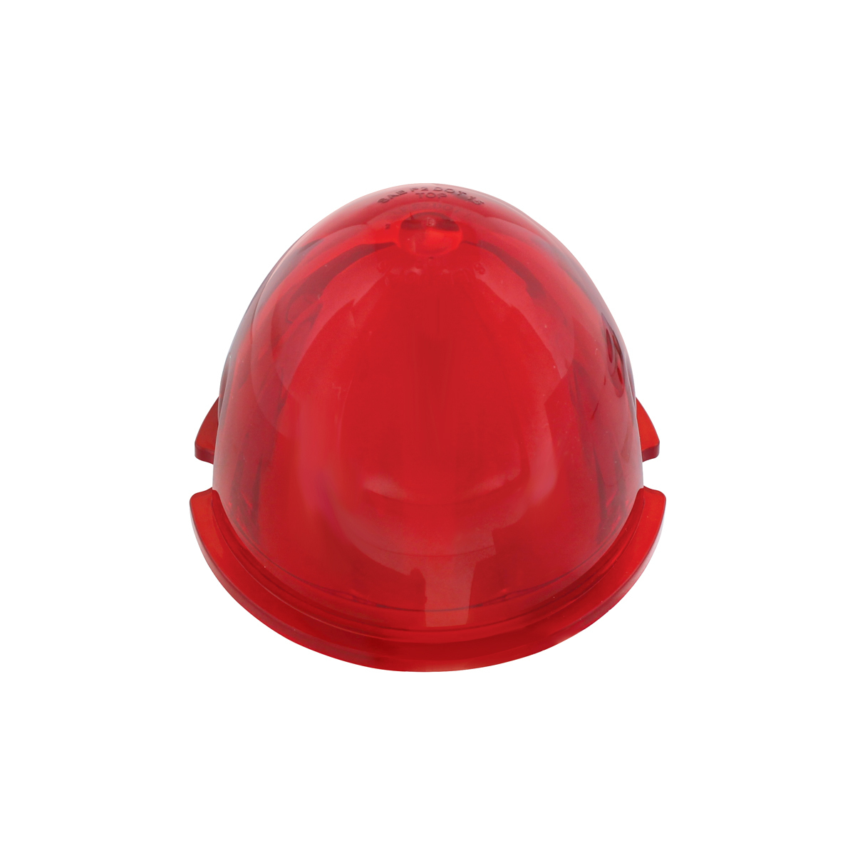 9 LED Dual Function GloLight Watermelon Cab/Auxiliary Light - Red LED/Red Lens - Thumbnail 9