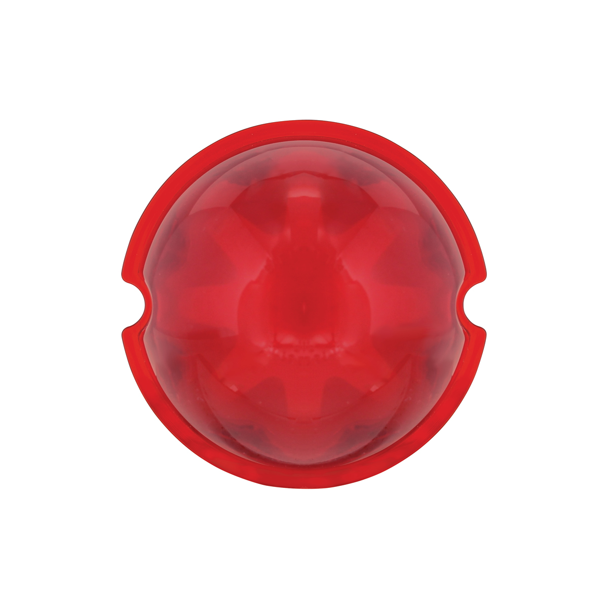 9 LED Dual Function GloLight Watermelon Cab/Auxiliary Light - Red LED/Red Lens (Bulk) - Thumbnail 7