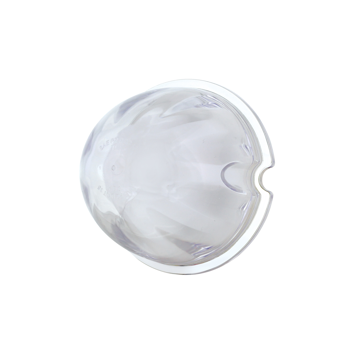 9 LED Dual Function GloLight Watermelon Cab/Auxiliary Light - Amber LED/Clear Lens (Bulk) - Thumbnail 5