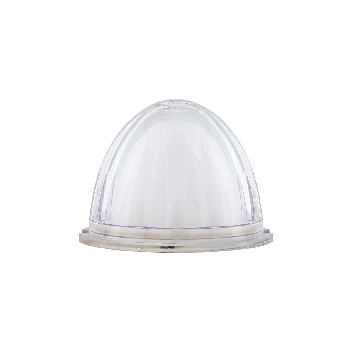 9 LED Dual Function GloLight Watermelon Cab/Auxiliary Light - Red LED/Clear Lens (Bulk) - Thumbnail 3