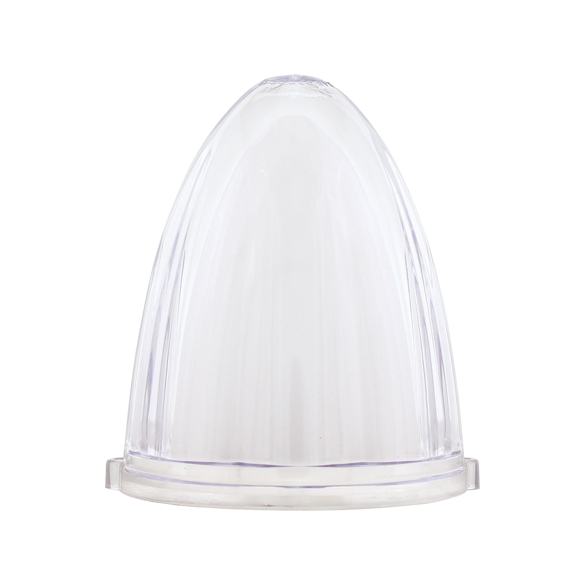 9 LED Dual Function GloLight Watermelon Grakon 1000 Style Cab Light - Amber LED/Clear Lens - Thumbnail 2