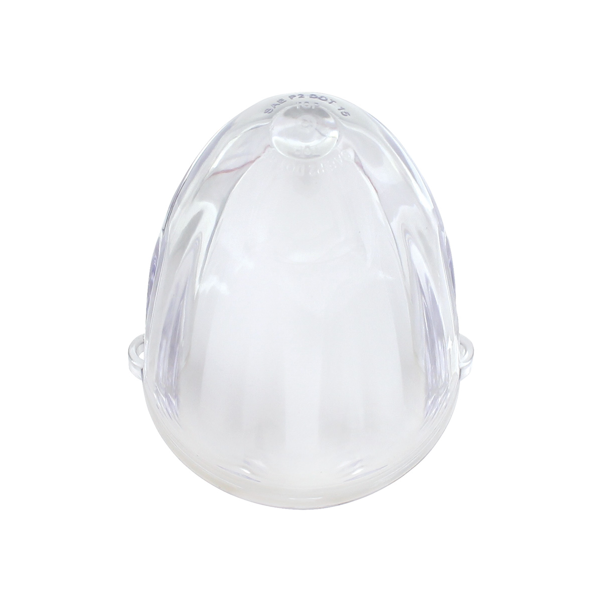 9 LED Dual Function GloLight Watermelon Grakon 1000 Style Cab Light - Amber LED/Clear Lens - Thumbnail 7