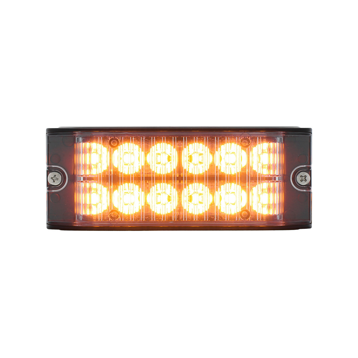 12 High Power LED Low Profile Warning Lighthead - Amber LED - Thumbnail 8