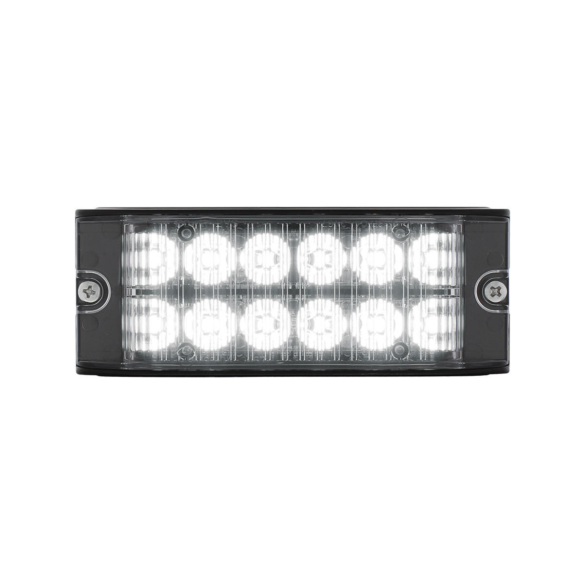 12 High Power LED Low Profile Warning Lighthead - White LED - Thumbnail 8