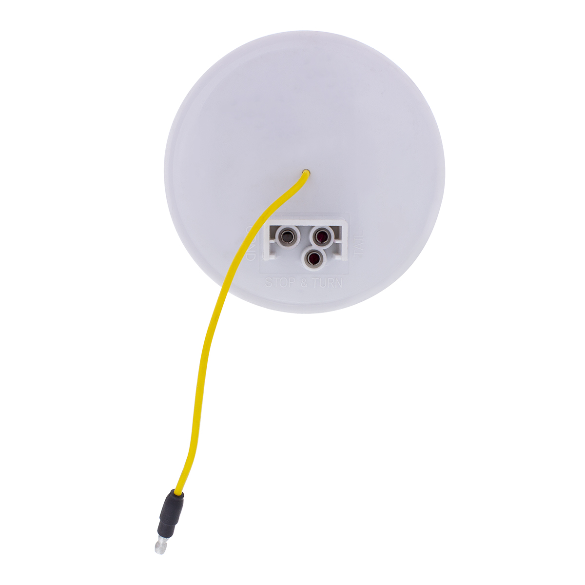 19 LED 4" Round Double Fury Light (Stop, Turn, Tail) With Warning Light - Red & Amber LED/Clear Lens - Thumbnail 9